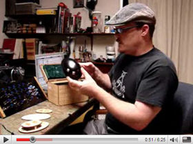 Man creates musical egg